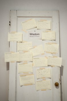 Wisdom Door Close-up