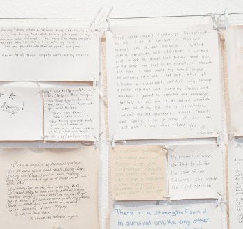 Hope and Wisdom Quilt detail